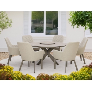 Marlow 6 Seat Round Dining Set