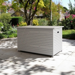 Orlando Cushion Storage Box Light Grey